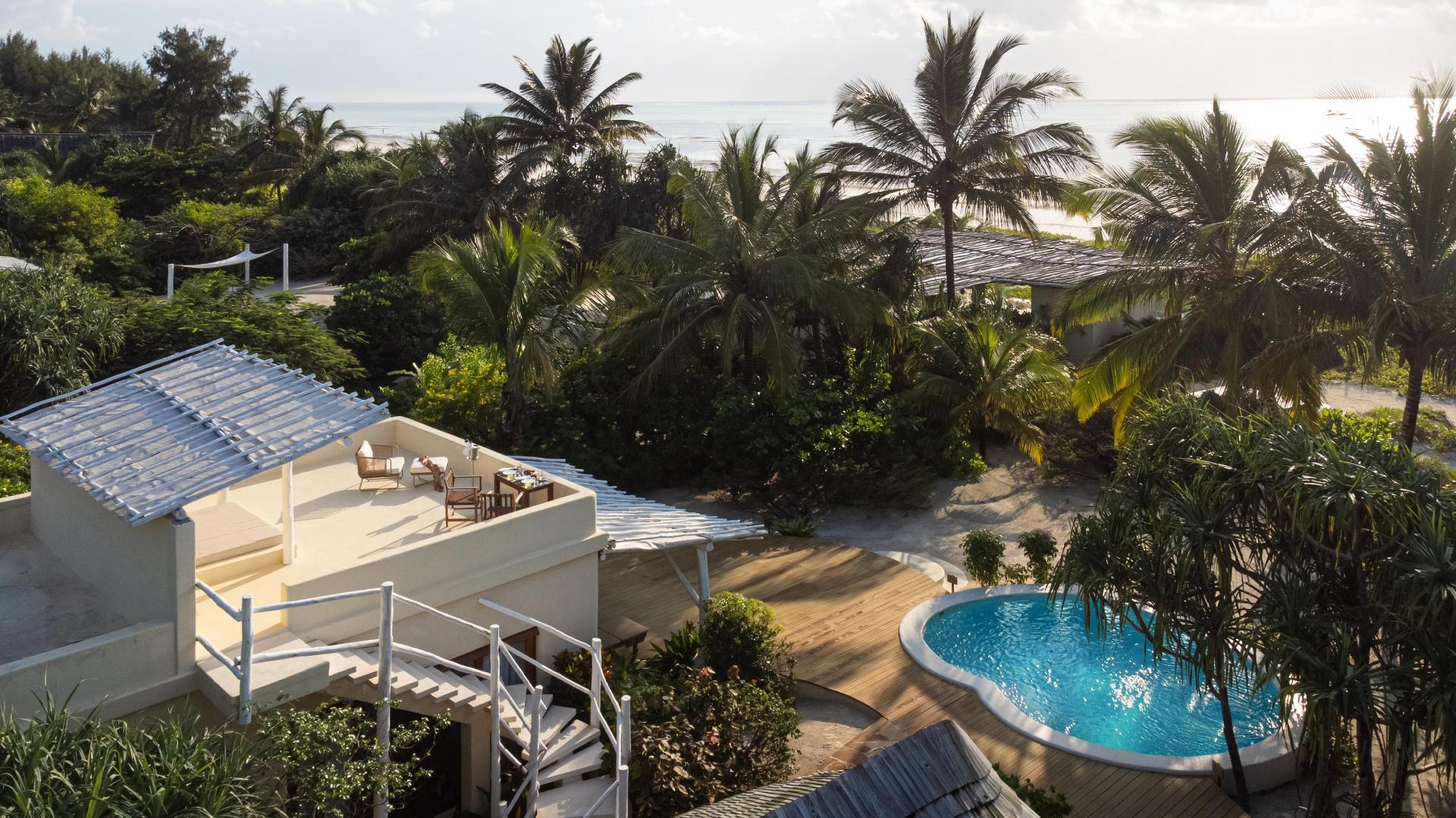 White Sand - villa en tuin